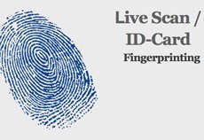 Live Scan & ID Card Printing